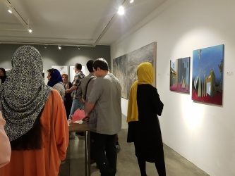Atefeh Sadr's works at Shirin Gallery