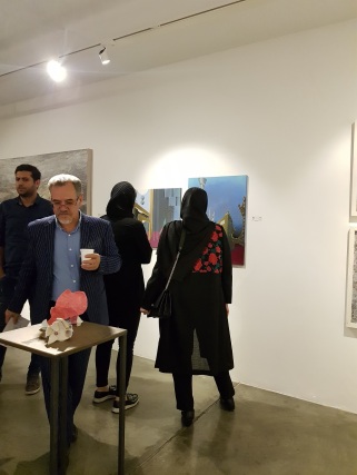 Atefeh Sadr artworks at Shirin Gallery